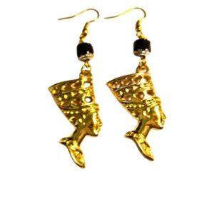 Iconic Egyptian Queen Nefertiti Earrings